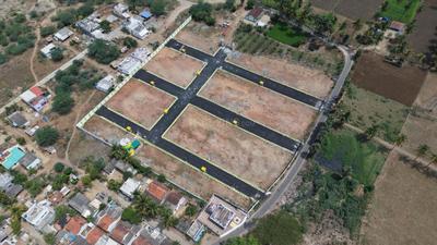 Image of 600 Sq.ft Residential Plot / Land for sale in Pamparapatti, Salem for Rs. 1100014