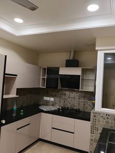 Kitchen Image of 1440 Sq.ft 3 BHK Builder Floor for rent in Chittaranjan Park New Delhi for Rs. 86000