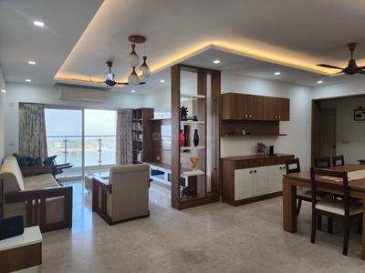Hall Image of 1922 Sq.ft 3 BHK Apartment / Flat for sale in Puravankara Grandbay, Marine Drive Kochi for Rs. 22500000