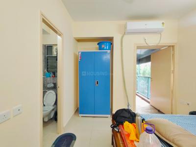Bedroom Image of 1180 Sq.ft 3 BHK Apartment / Flat for rent in Unimark Lakewood Estate, New Garia Kolkata for Rs. 45000