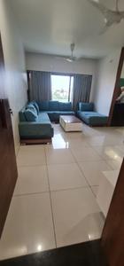 Hall Image of 1200 Sq.ft 3 BHK Apartment / Flat for rent in Jayavardhini Heights, Hari Nagar Rajkot for Rs. 30000