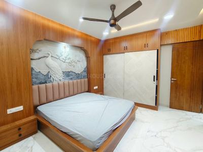 Bedroom Image of 2800 Sq.ft 3 BHK Apartment / Flat for rent in S S Swastik Sopan 1, Bhaijipura Gandhinagar for Rs. 50000