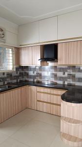 Kitchen Image of 1450 Sq.ft 3 BHK Apartment / Flat for rent in Badri Bhawani Shankar Abode, Ayodhya Bypass Bhopal for Rs. 16500