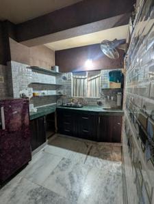 Kitchen Image of 802 Sq.ft 1 BHK Apartment / Flat for rent in Vejalpur Ahmedabad for Rs. 18000
