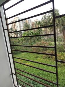 Balcony Image of 1270 Sq.ft 3 BHK Apartment / Flat for sale in Chinar Park Kolkata for Rs. 6650000