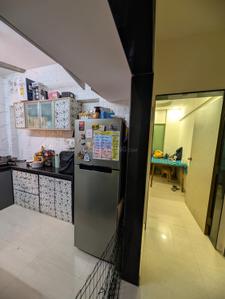 Kitchen Image of 550 Sq.ft 1 BHK Apartment / Flat for rent in Sea Breeze Apartment, Andheri West Mumbai for Rs. 65000