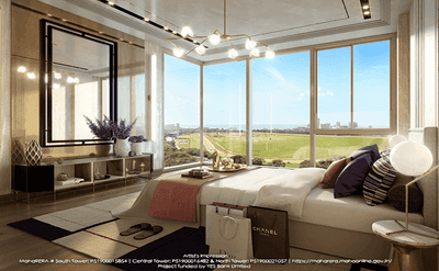 Image of 1740 Sq.ft 3 BHK Apartment / Flat for sale in Prestige Jasdan Classic, Byculla, Mumbai for Rs. 108500000