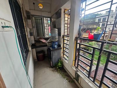 Balcony Image of 400 Sq.ft 1 RK Apartment / Flat for rent in Nagerbazar Kolkata for Rs. 6500