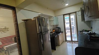 Kitchen Image of 1100 Sq.ft 2 BHK Apartment / Flat for rent in Ekta Greenville, Pathardi Phata Nashik for Rs. 25000