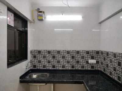 Kitchen Image of 533 Sq.ft 1 BHK Apartment / Flat for rent in Kasarvadavali Thane for Rs. 19000
