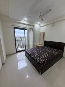 Bedroom Image of 1215 Sq.ft 2 BHK Apartment / Flat for rent in Kavish Karnavati Riviera, New Maninagar Ahmedabad for Rs. 25000