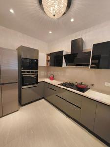 Kitchen Image of 1500 Sq.ft 3 BHK Apartment / Flat for rent in N K Savitry Greens, Nabha Zirakpur for Rs. 53000