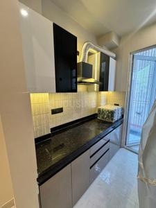 Kitchen Image of 400 Sq.ft 1 BHK Builder Floor for rent in Shastri Nagar New Delhi for Rs. 11000