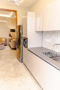 Kitchen Image of 1350 Sq.ft 3 BHK Apartment / Flat for sale in PR7 Airport Road Zirakpur for Rs. 9000000