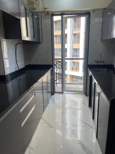 Kitchen Image of 1000 Sq.ft 2 BHK Apartment / Flat for sale in Mextech Miraya Trinity Eternity, Thane West Thane for Rs. 15000000