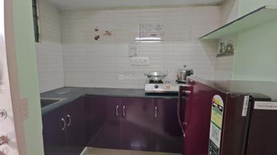 Kitchen Image of 550 Sq.ft 1 BHK Apartment / Flat for rent in Rayasandra Bengaluru for Rs. 17000