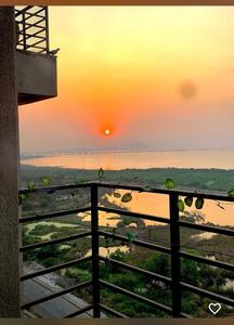 Balcony Image of 1100 Sq.ft 2 BHK Apartment / Flat for rent in Shiv Shreya, Ulwe Navi Mumbai for Rs. 35000