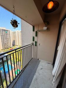 Balcony Image of 1435 Sq.ft 3 BHK Apartment / Flat for rent in Shaligram Prime, South Bopal Ahmedabad for Rs. 55000