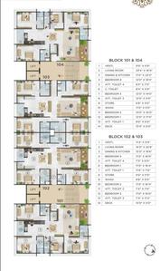 Image of 3336 Sq.ft 4 BHK Apartment / Flat for sale in Vesu, Surat for Rs. 22100000