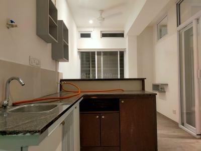 Kitchen Image of 480 Sq.ft 1 BHK Builder Floor for rent in Murugeshpalya Bengaluru for Rs. 21000