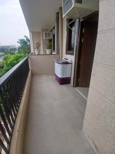 Balcony Image of 500 Sq.ft 1 BHK Builder Floor for rent in Sector 17 Gurgaon for Rs. 32000