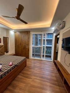 Bedroom Image of 500 Sq.ft 1 RK Independent House for rent in Sector 56 Gurgaon for Rs. 25000