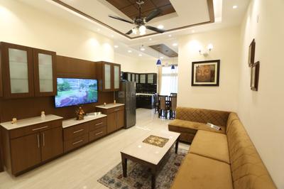 Hall Image of 1200 Sq.ft 3 BHK Apartment / Flat for rent in AGI Smart Homes, Pholriwal Jalandhar for Rs. 32000