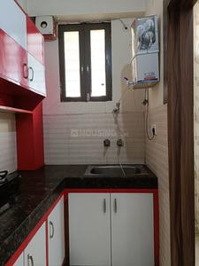 Kitchen Image of 1000 Sq.ft 1 BHK Independent House for rent in Sector 54 Gurgaon for Rs. 23000