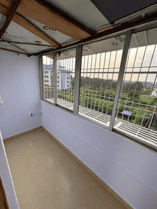 Balcony Image of 1200 Sq.ft 2 BHK Apartment / Flat for rent in Namkum Ranchi for Rs. 12000