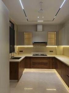 Kitchen Image of 5500 Sq.ft 4 BHK Builder Floor for rent in Greater Kailash II New Delhi for Rs. 600000