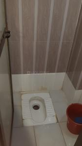 Bathroom Image of 290 Sq.ft 1 RK Builder Floor for rent in Airoli Navi Mumbai for Rs. 11000