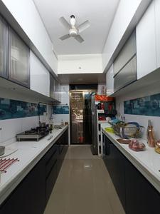 Kitchen Image of 654 Sq.ft 1 BHK Apartment / Flat for sale in Kopar Khairane Navi Mumbai for Rs. 8500000