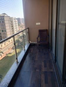 Balcony Image of 1750 Sq.ft 3 BHK Apartment / Flat for sale in Skyseven Synnove Palladium, Bhayli Vadodara for Rs. 7200000