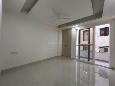 Bedroom Image of 1500 Sq.ft 2 BHK Builder Floor for rent in Chhattarpur New Delhi for Rs. 27100