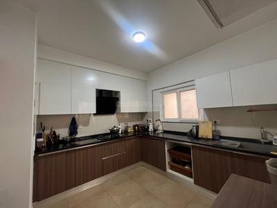 Kitchen Image of 2660 Sq.ft 3.5 BHK Apartment / Flat for rent in Vajram Tiara, Yelahanka Bengaluru for Rs. 80000
