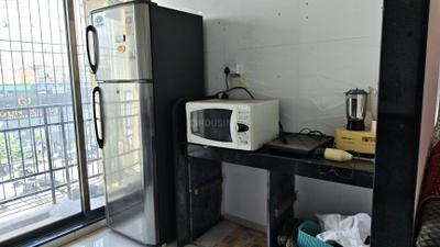 Kitchen Image of 1245 Sq.ft 2 BHK Apartment / Flat for rent in Gami Trixie, Ulwe Navi Mumbai for Rs. 43000