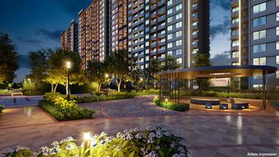 Image of 1120 Sq.ft 2 BHK Apartment / Flat for sale in Kolte Patil Life Republic Aros Phase 1, Hinjawadi, Pune for Rs. 8200000