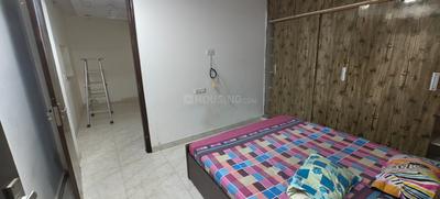 Bedroom Image of 600 Sq.ft 1 BHK Builder Floor for rent in Lajpat Nagar New Delhi for Rs. 35000