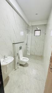Bathroom Image of 800 Sq.ft 1 RK Builder Floor for rent in Indra Puri Colony Indore for Rs. 9500