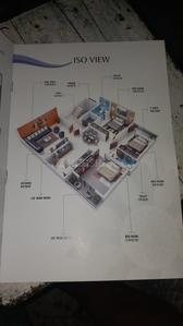 Floor Plan Image of 1550 Sq.ft 3 BHK Builder Floor for sale in Somalwada Nagpur for Rs. 6800000
