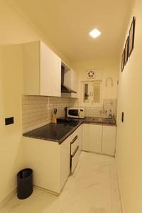 Kitchen Image of 1500 Sq.ft 3 BHK Apartment / Flat for rent in Tajganj Agra for Rs. 30000