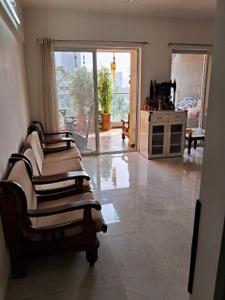 Hall Image of 1020 Sq.ft 3 BHK Apartment / Flat for rent in Rama Melange Residences, Hinjawadi Phase 3 Pune for Rs. 40000
