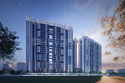 Image of 985 Sq.ft 2 BHK Apartment / Flat for sale in Balaji Oriana World, Tathawade, Pune for Rs. 8780000