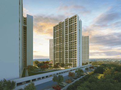 Image of 890 Sq.ft 2 BHK Apartment / Flat for sale in Sobha Dream Gardens, Thanisandra, Bengaluru for Rs. 12200000