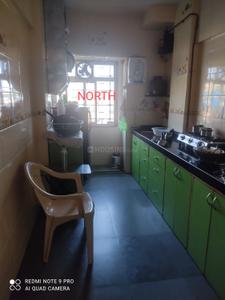 Kitchen Image of 530 Sq.ft 1 BHK Apartment / Flat for rent in Kandivali West Mumbai for Rs. 32000