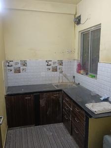 Kitchen Image of 937 Sq.ft 2 BHK Apartment / Flat for rent in Sinjini Apartment, Rajarhat Kolkata for Rs. 18000