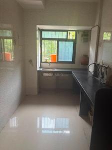 Kitchen Image of 950 Sq.ft 2 BHK Apartment / Flat for rent in Kabra Happy Valley, Thane West Thane for Rs. 30000