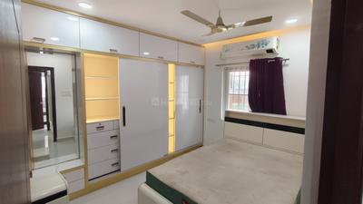 Bedroom Image of 1800 Sq.ft 3 BHK Apartment / Flat for rent in Madhapur Hyderabad for Rs. 60000