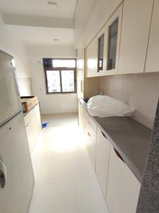 Kitchen Image of 815 Sq.ft 1 BHK Apartment / Flat for rent in Mahindra Vicino, Andheri East Mumbai for Rs. 60000