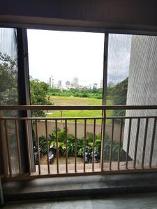 Balcony Image of 420 Sq.ft 1 BHK Apartment / Flat for rent in Thane West Thane for Rs. 25000